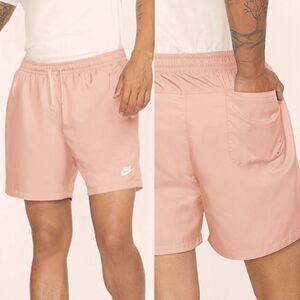 Nike Sportswear NSW Woven Lined Shorts arctic orange DR5678-800 men Pink Size L